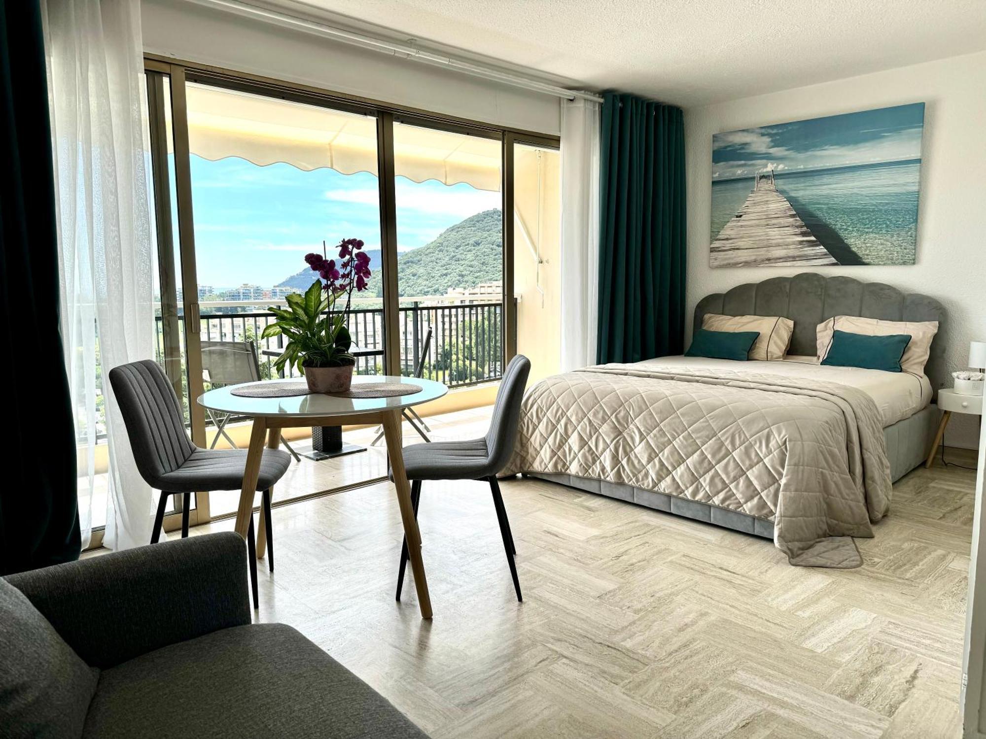 My Resid Appart Cannes Marina Vue Mer Mandelieu La Napoule Luaran gambar